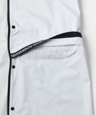 23区GOLF 【WOMEN】レインワンピース　撥水　耐水 ライトグレー系