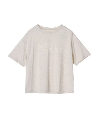 Green Parks 汗染み防止アソートロゴＴシャツ Oatmeal