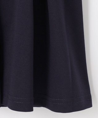 ANY KIDS レース付き きちんと ワンピース ネイビー