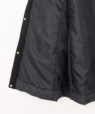 J.PRESS LADIES S 【WEB限定カラーあり・2way】コンパクトタフタキルティング  フーデッド コート 【WEB限定カラー】ネイビー系