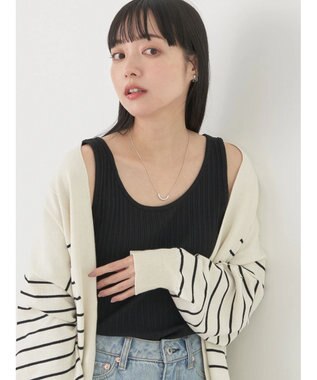 earth music&ecology ２ＷＡＹネックタンクトップ Black