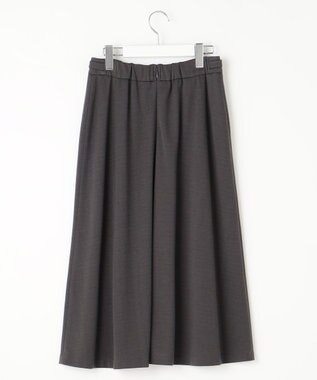 J.PRESS LADIES 【洗える】セルロースリバー スカート グレー系