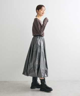 Green Parks ・ＥＬＥＮＣＡＲＥ　ＤＵＥ　バルーンスカート Black