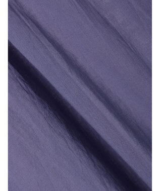 Green Parks インド綿 　ギャザー５分袖チュニック Purple