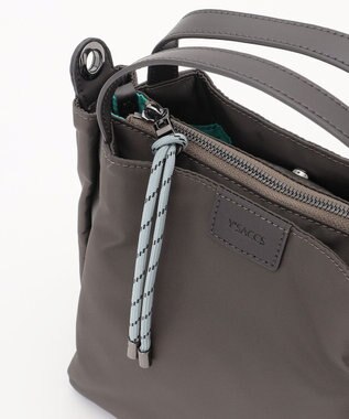 Y'SACCS 【大人のおしゃれ手帖10月号掲載】市川実和子×Y'SACCS　ナイロンすっきりミニマムトート ダークグレー