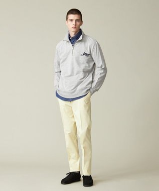 J.PRESS MEN デニムルックツイル ボタンダウンシャツ ブルー系