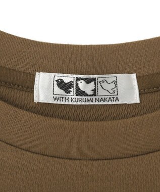 Green Parks ■ＷＩＴＨ　ＫＵＲＵＭＩ．Ｎ　レースレイヤードＴＥＥ Brown