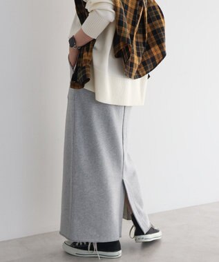 AMERICAN HOLIC Ｄｉｓｃｕｓ／スウェットタイトスカート Light Gray Mixture