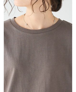 CRAFT STANDARD BOUTIQUE 袖ギャザーフレアプルオーバー Brown