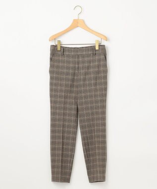 組曲 L 【洗える・WEB限定】2WAYウォームストレッチ テーパードパンツ ベージュ系3