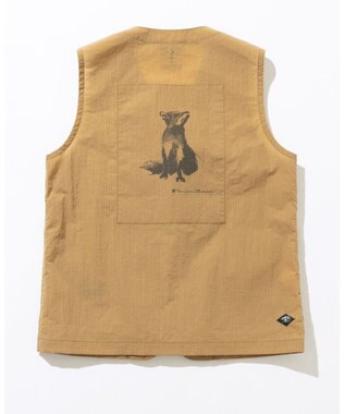 JOSEPH ABBOUD MOUNTAIN 【ECO撥水・軽量/男女兼用】Teeamu Jarviコラボベスト ベージュ系