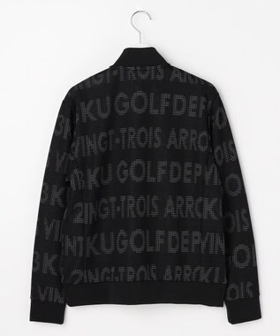 23区GOLF 【WOMEN】ロゴジャガードトラックジャケット ブラック系5