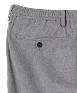 JOSEPH HOMME 【後ろウエストゴム仕様】キャリーマンストレッチ   テーパードパンツ / CITY EASY ライトグレー系