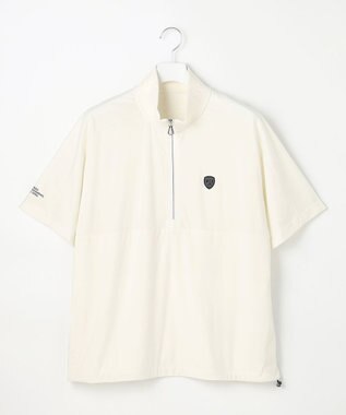 23区GOLF 【MEN】エアリージャージ半袖プルオーバー ホワイト系