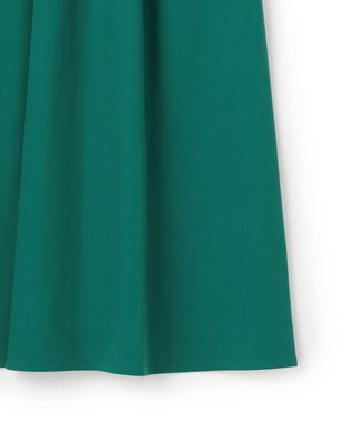 ICB 【先行予約・WEB限定】マットスキューバ フレアスカート エメラルド