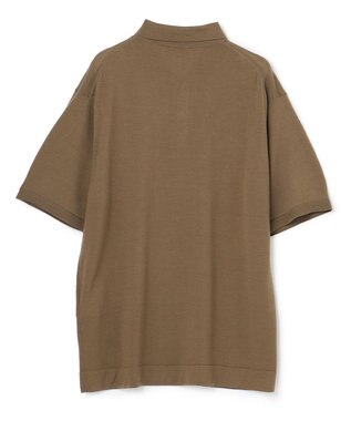 JOSEPH HOMME LIGHT MERIONS KNIT POLO ベージュ系