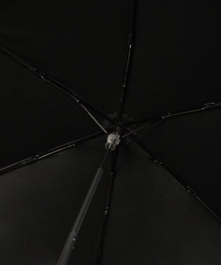 MOONBAT POLO RALPH LAUREN（ポロ ラルフローレン）晴雨兼用日傘 無地 刺繍 遮光率100% 遮熱 UV ブラック