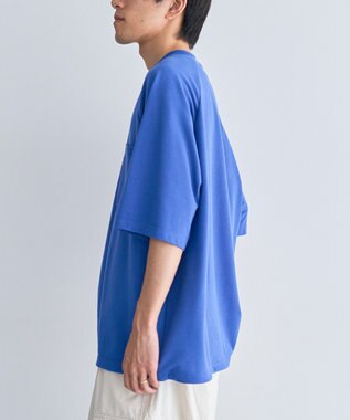 CRAFT STANDARD BOUTIQUE カノコドロストラグランＴシャツ Navy