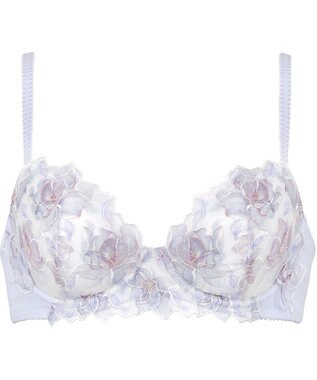 Wing 3/4カップブラ　【2700シリーズ】　しっかりめの着用感　奥行き感と透明感のあるデザイン　ウイング／ワコール　PB2700 パープル