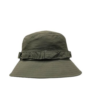 林八百吉商店 Coleman　リップストップベルトサファリハット カーキ