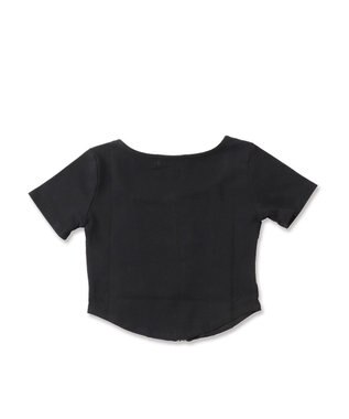 WEGO WジップカーブヘムT ブラック