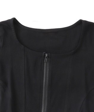 WEGO WジップカーブヘムT ブラック