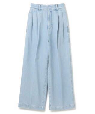 uncrave 【ご好評につき追加生産】デニム パンツ（uncrave WHITE） サックス