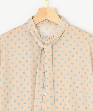 組曲 S 【セットアップ対応可】モノグラムプリント2WAYブラウス ベージュ系5