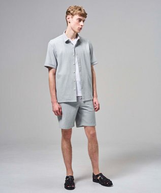 JOSEPH HOMME 【新型】トリコサッカーストレッチ ドロスト付ショートパンツ / BERMUDA ＜新色＞ライトグレー系