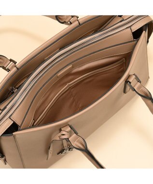 ACE BAGS & LUGGAGE 【雑誌掲載】 W&.Day Night トッテン スクエアトート A4サイズ 11752 ダブルアンドデイナイト アイボリー