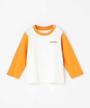 J.PRESS KIDS 【BOX付き】【80-90㎝】長袖Tシャツ&オーバーオール セット グリーン系