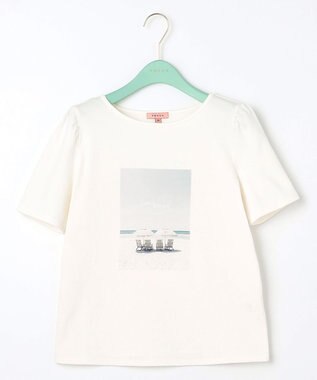TOCCA 【洗える】LOVE YOURSELF TEE Tシャツ ホワイト系