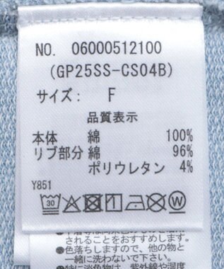 Green Parks ・ＤＯＵＢＬＥ　ＦＬＡＧＳ　７分袖スウェット Blue