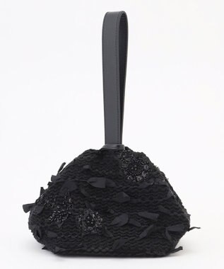 自由区 【カトリエムブーケ】Tweed a fleurs et rubans     ミニバッグ