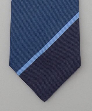 GOTAIRIKU GOTAIRIKU別注【MANTERO SETA/マンテロ・セタ】ネクタイ_紺レジメンタル ネイビー系1