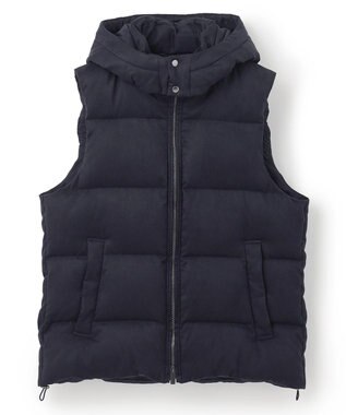 JOSEPH HOMME コマスウェード　ダウンベスト ネイビー系