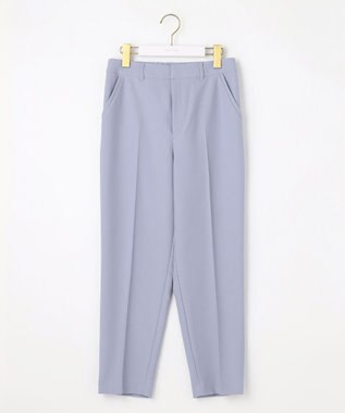 ANY SIS 【洗える】褒めらレディ テーパード パンツ ライトブルー