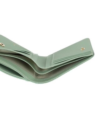 LANVIN en Bleu マゼンダ Lファスナー二つ折り財布 グリーン