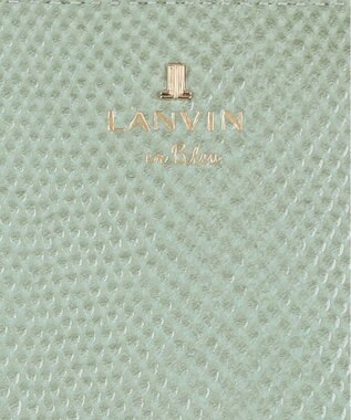 LANVIN en Bleu マゼンダ Lファスナー二つ折り財布 グリーン