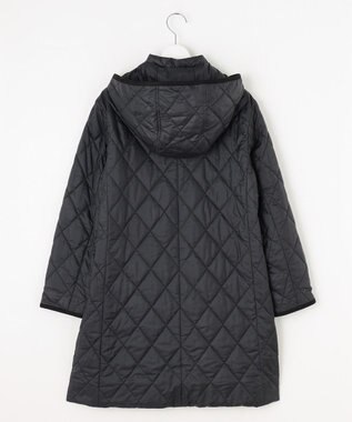 J.PRESS LADIES S 【WEB限定カラーあり・2way】コンパクトタフタキルティング  フーデッド コート 【WEB限定カラー】ネイビー系