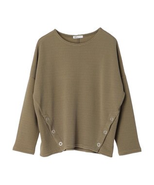 CRAFT STANDARD BOUTIQUE サイドリングボタンプルオーバー Khaki