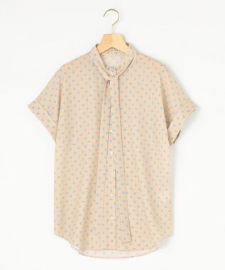 組曲 S 【セットアップ対応可】モノグラムプリント2WAYブラウス ベージュ系5