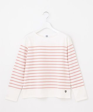 J.PRESS LADIES バスクボーダー カットソー ピンクボーダー系