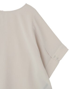 YECCA VECCA 【接触冷感】ドルマンブラウス Light Beige