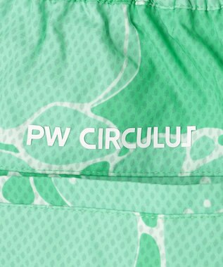 PW CIRCULUS 【MEN】WATER SURFACE プリントイージーショーツ ゴルフウェア レディース ピーコックグリーン系5