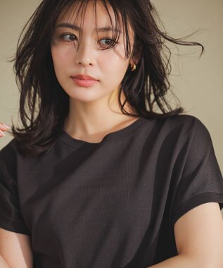 UNFILO L 【新色追加】スゴ機能美ニット コンパクト ブラウン