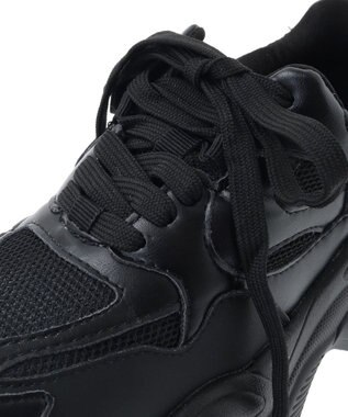 Green Parks ・ＬＥＮＡ　厚底スニーカー Black