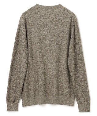 JOSEPH HOMME ナイロンムリネメランジ　クルーネックニット キャメル系
