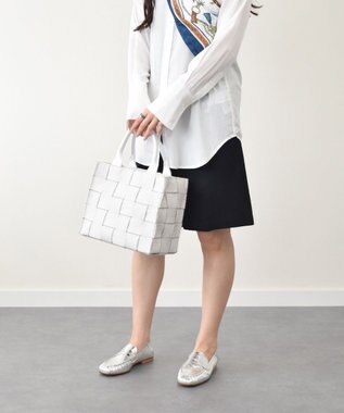 INTER-CHAUSSURES 【INTER-CHAUSSURES】ラウンドトウベーシックローファー シルバー