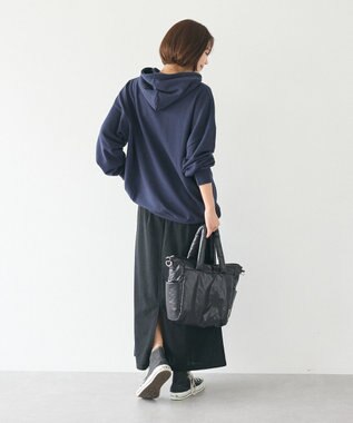 CRAFT STANDARD BOUTIQUE 【ユニセックス】裏毛プリントパーカー Navy